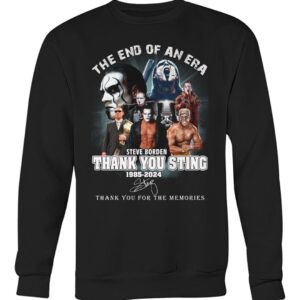 The End Of An Era Steve Borden Thank You Sting Shirt