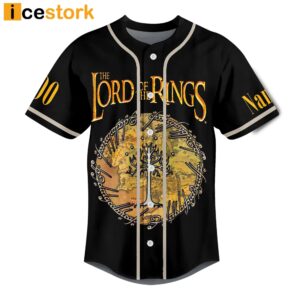 The Lord Of The Rings Not All Those Who Wander Are Lost Baseball Jersey