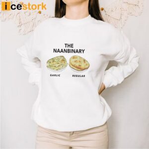 The Naanbinary Garlic And Regular Shirt