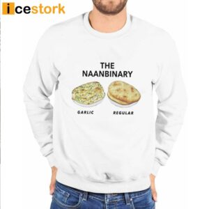 The Naanbinary Garlic And Regular Shirt