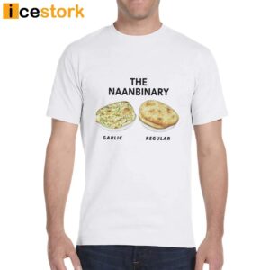 The Naanbinary Garlic And Regular Shirt