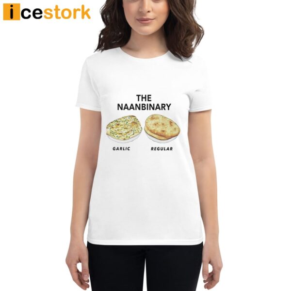 The Naanbinary Garlic And Regular Shirt