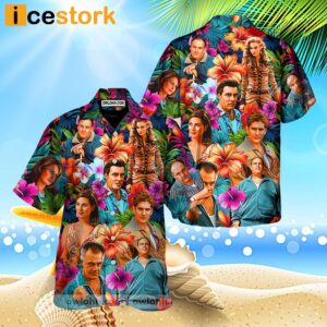 The Sopranos Synthwave Tropical Summer Special Hawaiian Shirt