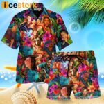 The Walking Dead Synthwave Tropical Summer Special Hawaiian Shirt