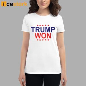 Travis Kelce Trump Won Shirt