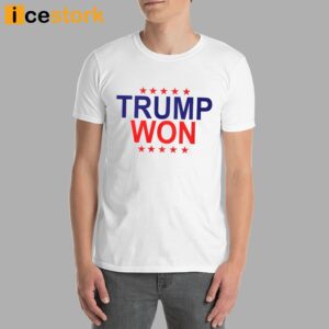 Travis Kelce Trump Won Shirt