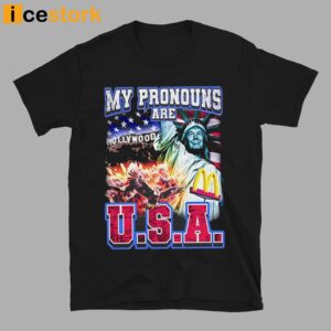 Trump My Pronouns Are USA T Shirt