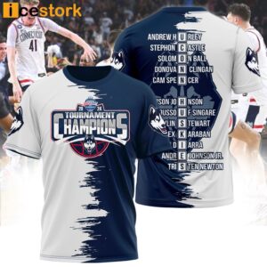 UConn Men's Basketball Big East Champions Tournament 2024 Shirt