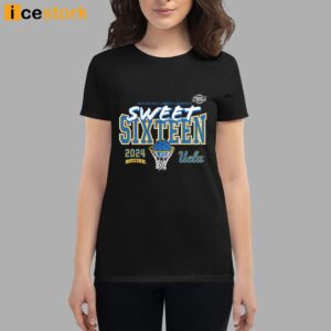 Ucla Bruins 2024 Ncaa Women's Basketball Tournament March Madness Sweet 16 Fast Break Shirt 4