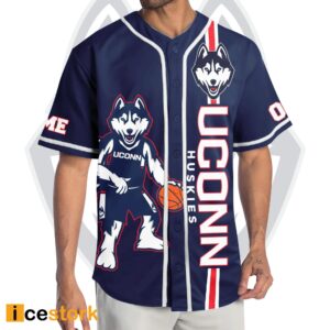 Uconn Basketball Go Huskies Baseball Jersey