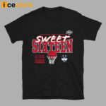 Uconn Huskies 2024 Ncaa Women’s Basketball Tournament March Madness Sweet 16 Fast Break Shirt