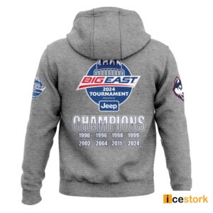 Uconn Men's Basketball Big East Tournament Champs Hoodie