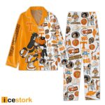 Vols Tennessee Button Pajamas Set