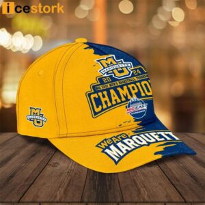 We Are Marquette 2024 Big East Men's Basketball Tournament Champions Cap