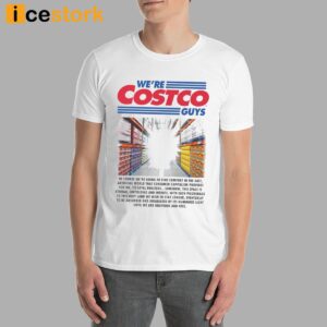 We're Costco Guys Shirt