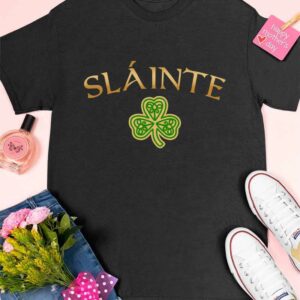 Women's Slainte St. Patrick's Day Print Hoodie