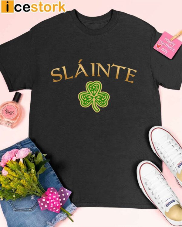 Women’s Slainte St. Patrick’s Day Print Hoodie