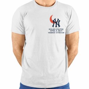 Yankees Solar Eclipse Day T Shirt 2024 Giveaways