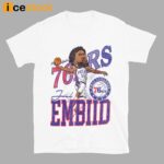 76ers Joel Embiid Caricature Shirt