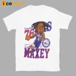 76ers Tyrese Maxey Caricature Shirt