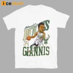 Bucks Giannis Antetokounmpo Caricature Shirt