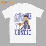 Mavericks Luka Doncic Caricature Shirt