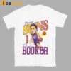 Phoenix Suns Devin Booker Caricature Shirt