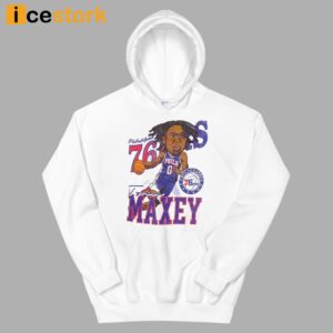 76ers Tyrese Maxey Caricature Shirt