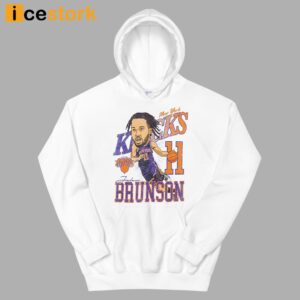 Knicks Jalen Brunson Caricature Shirt