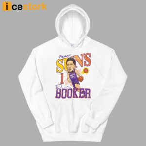 Phoenix Suns Devin Booker Caricature Shirt