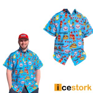 2024 Chicago Dogs No Ketchup Hawaiian Shirt Giveaway