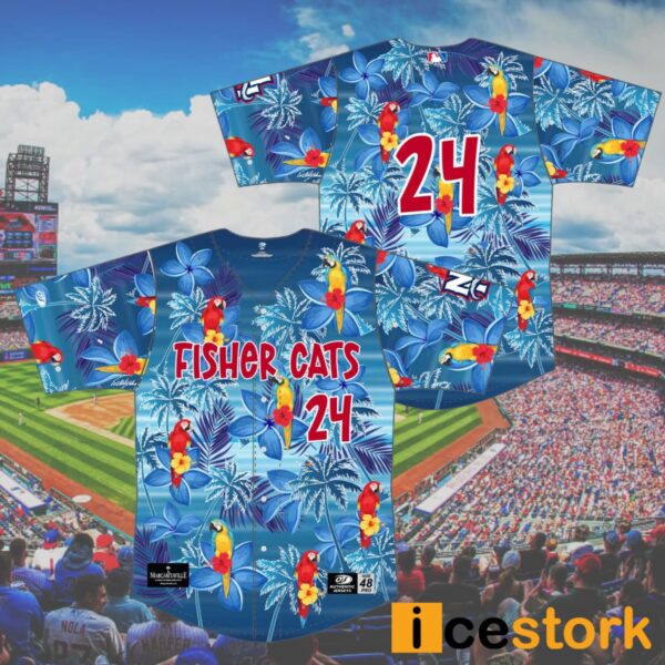 2024 Fisher Cats 24 Baseball Jersey