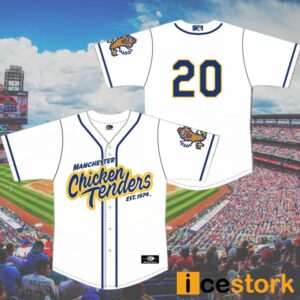 2024 Fisher Cats Checken Tender Baseball Jersey