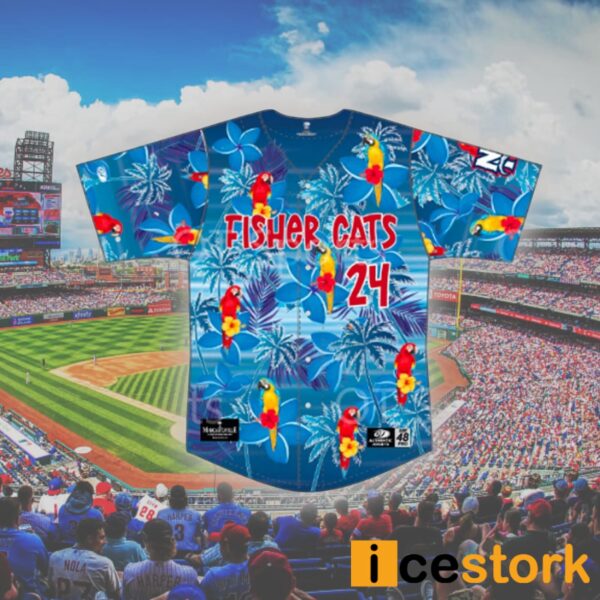2024 Fisher Cats Replica Margaritaville Jersey Giveaway