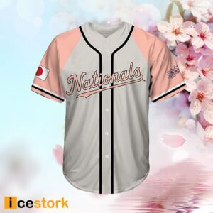 2024 Nationals Japanese Heritage Day Baseball Jersey Giveaway