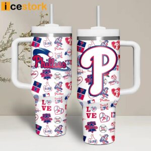 2024 Phillies 40oz Stanley Tumbler