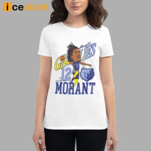 Grizzlies Ja Morant Caricature Shirt