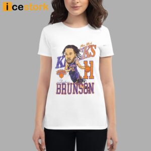 Knicks Jalen Brunson Caricature Shirt