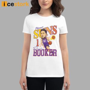 Phoenix Suns Devin Booker Caricature Shirt