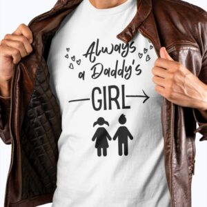 Always A Daddy's Girl Crewneck Sweatshirt