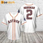 Astros Alex Bregman Autism Awareness Night Kid Jersey 2024 Giveaway