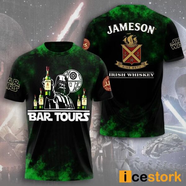 Bar Tours Jameson Irish Whiskey Shirt