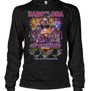 Barcelona 125th Anniversary 1899 2024 Thank You For The Memories Shirt