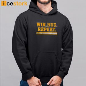 Boston Hockey Win Hug Repeat Shirt