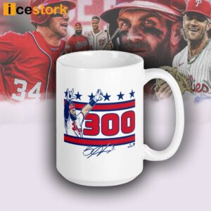 Bryce Harper 300 Signature Mug 1