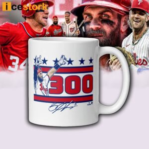Bryce Harper 300 Signature Mug