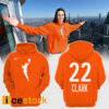 Caitlin Clark 22 Welcome To Indiana Hoodie