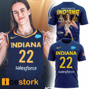 Caitlin Clark 22 Welcome To Indiana Shirt