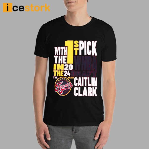 Caitlin Clark Fever Draft Night T-shirt