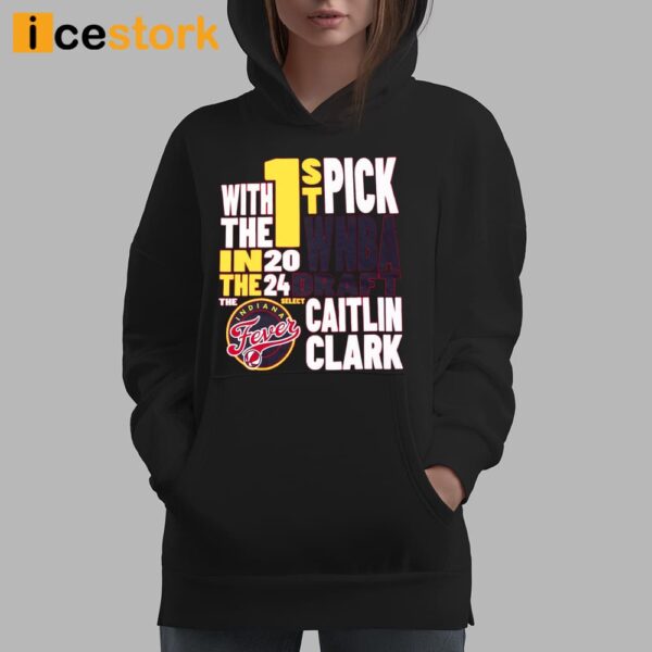 Caitlin Clark Fever Draft Night T-shirt